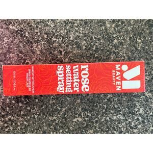 NEW | MAVEN BEAUTY ROSE WATER MAKEUP SETTING SPRAY | 100 ml / 3.38fl oz